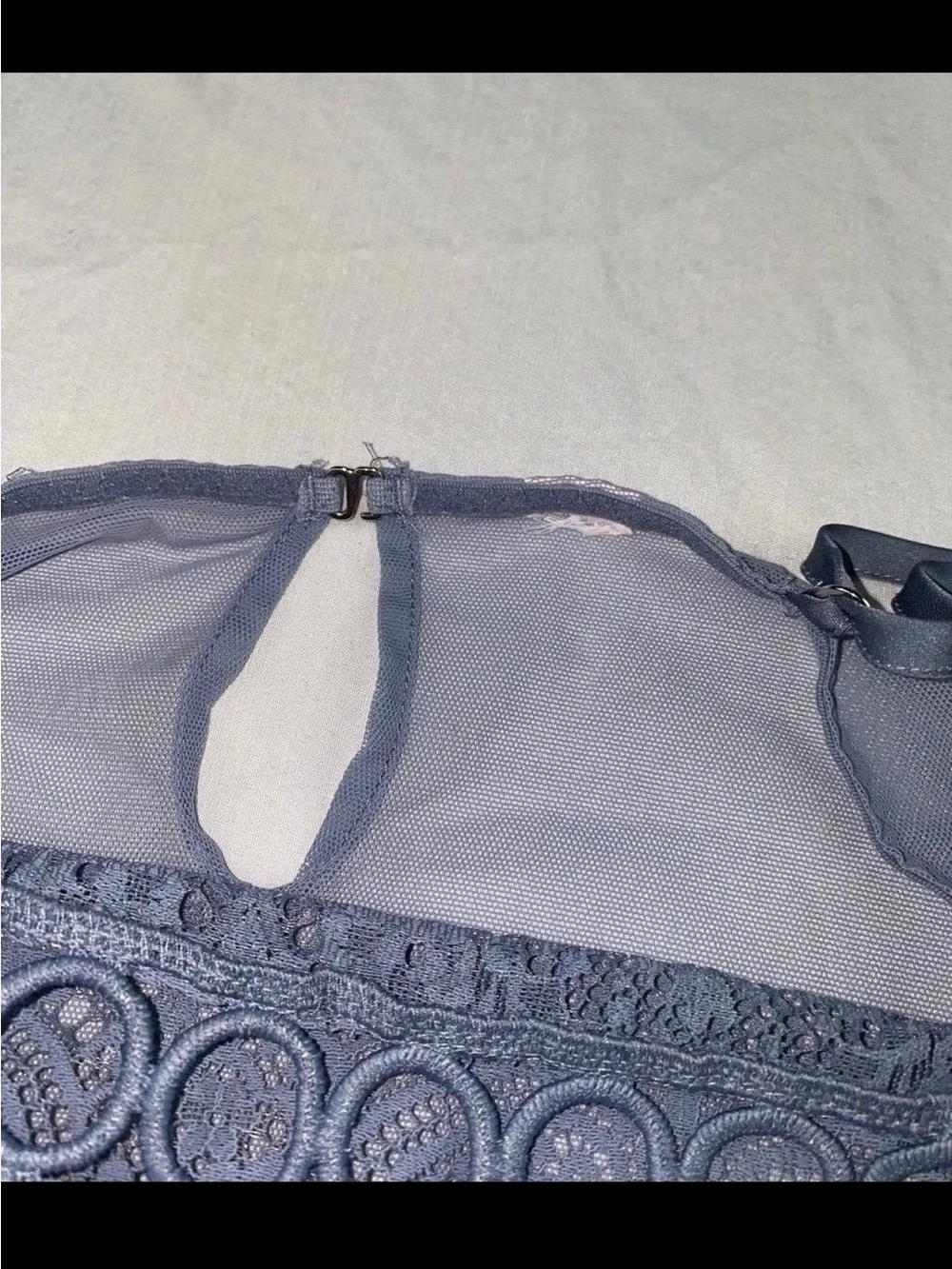VS Lace Lingerie Bodysuit